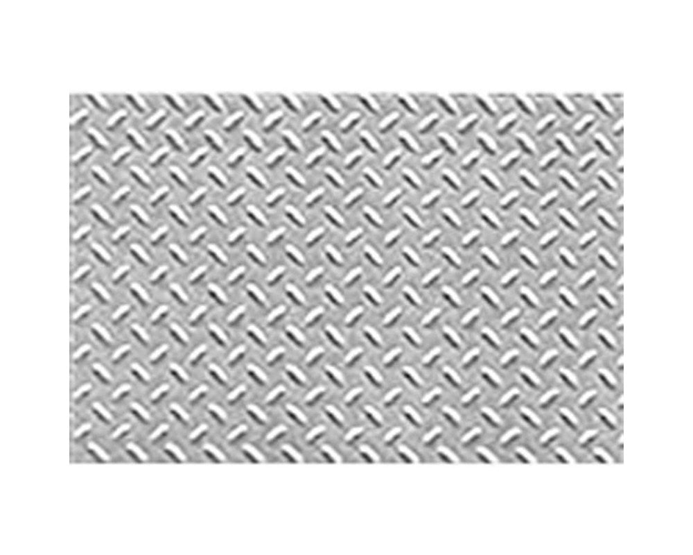 JTT Scenery Products 97454 Z Plastic Pattern Sheet Tread Plate (Pack of 2)