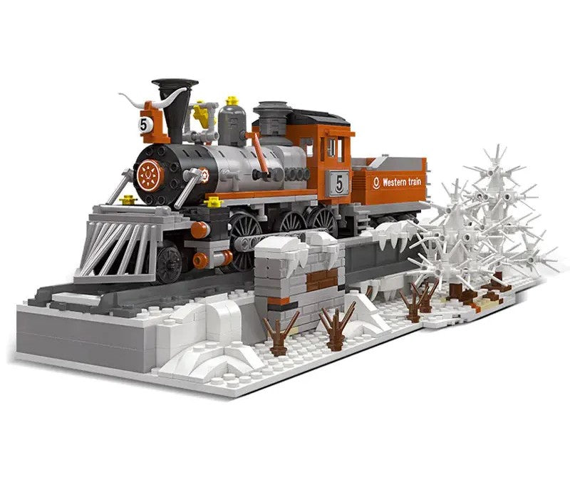 Jiestar 59009 West Train Building Blocks