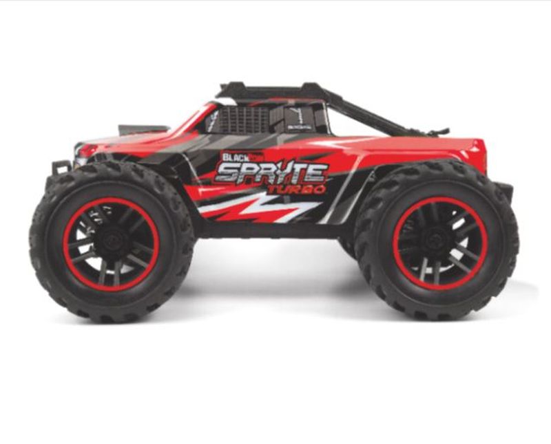 BlackZon 540290 1:20 Red Spryte MT Turbo 4WD Electric Monster Truck
