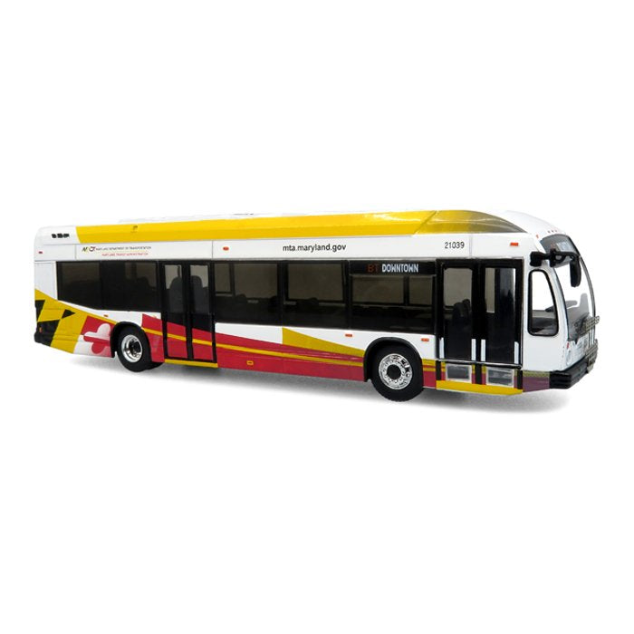 Iconic Replicas 87-0634 1:87 MTA Maryland Nova Bus LFSH Transit Bus