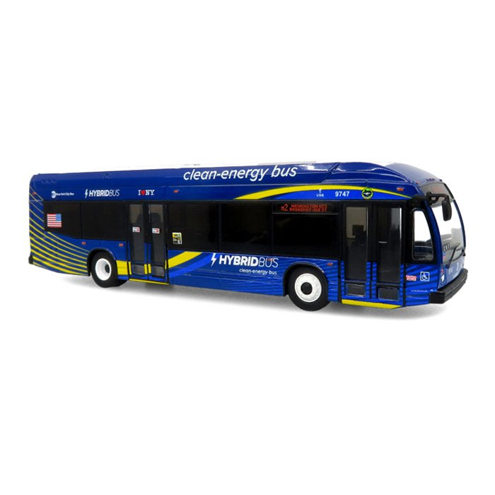 Iconic Replicas 87-0635 1:87 MTA New York City Nova Bus LFSH