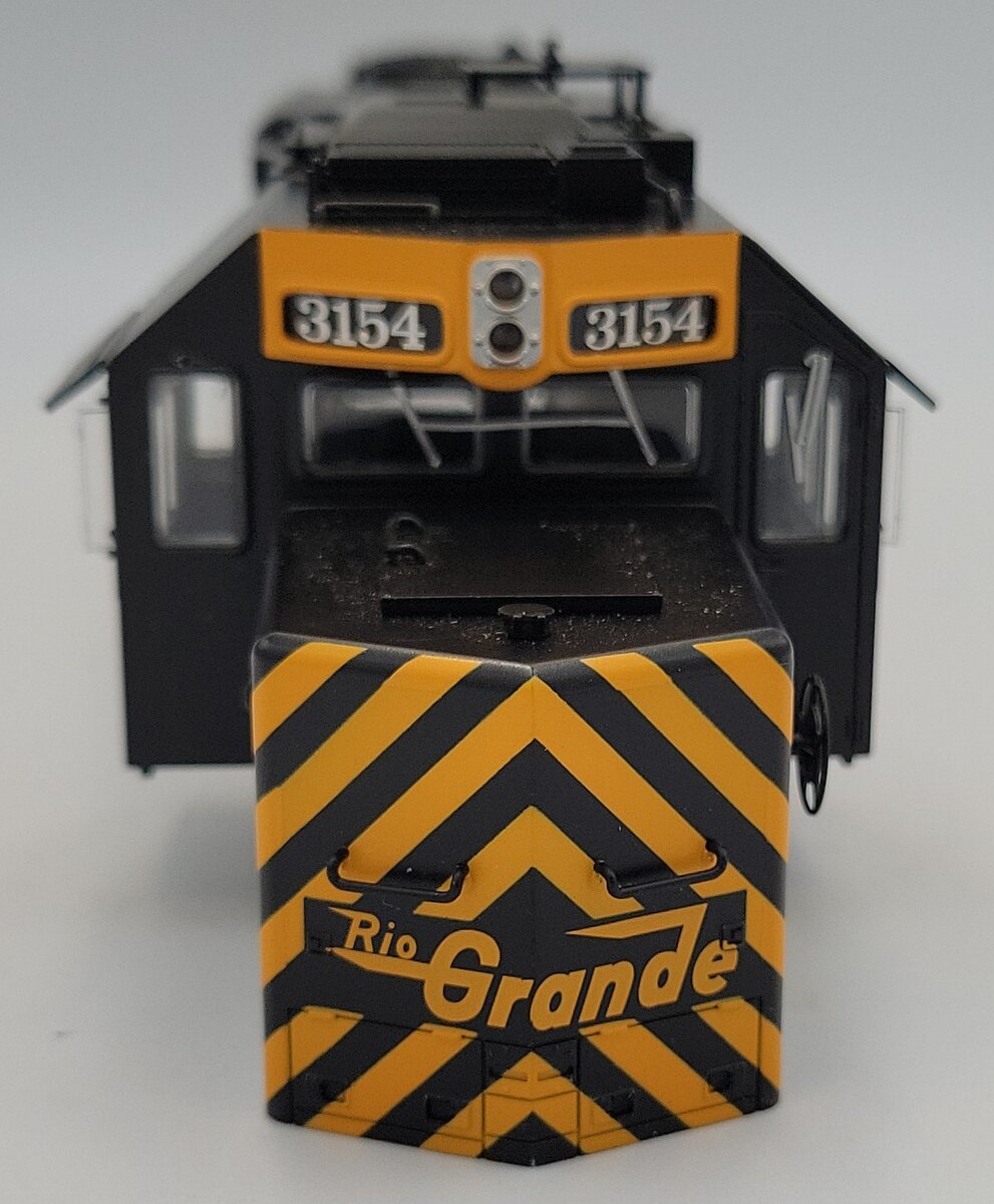 Athearn 3154-1 Rio Grande GP-60 Black and Orange Diesel Locomotive Body Shell