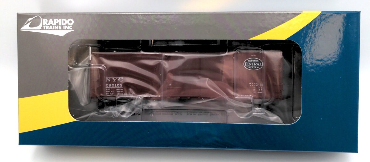 Rapido Trains 130108-2 HO NYC USRA D-S Boxcar #290173