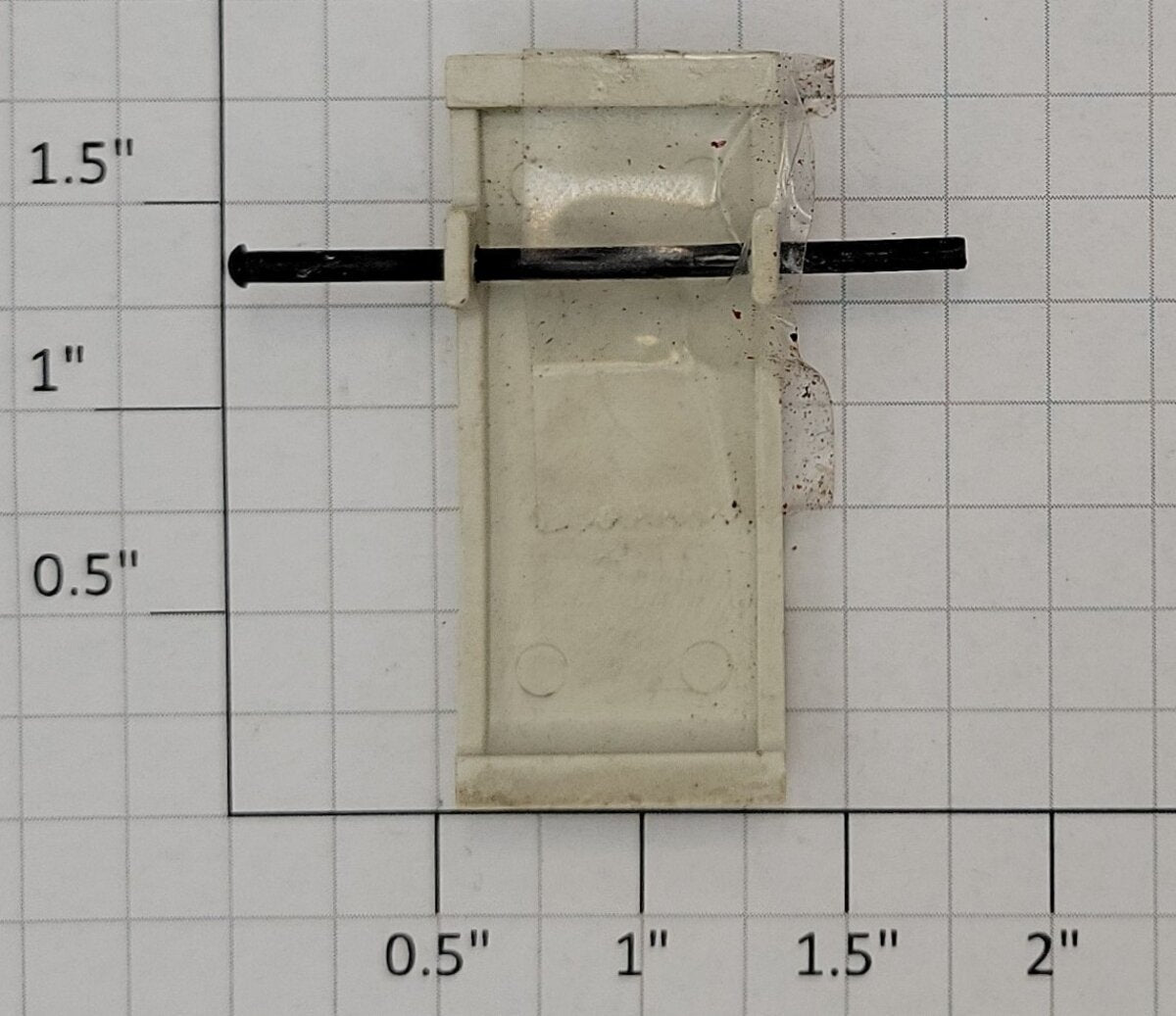 Lionel 3472-49 O Gauge Plastic Eggshell Milk Car Roof Hatch Door with Pin