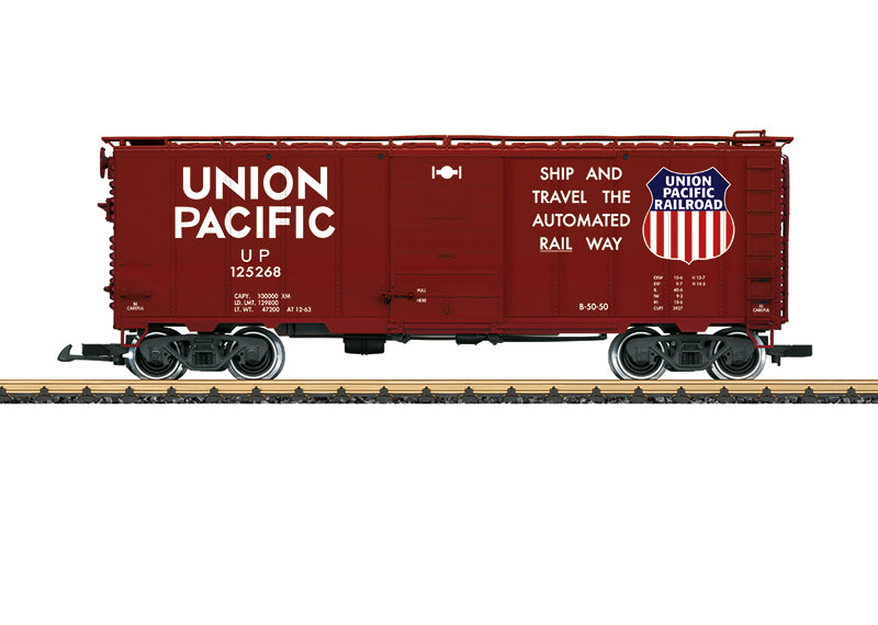 LGB 41919 G Union Pacific Steel Boxcar