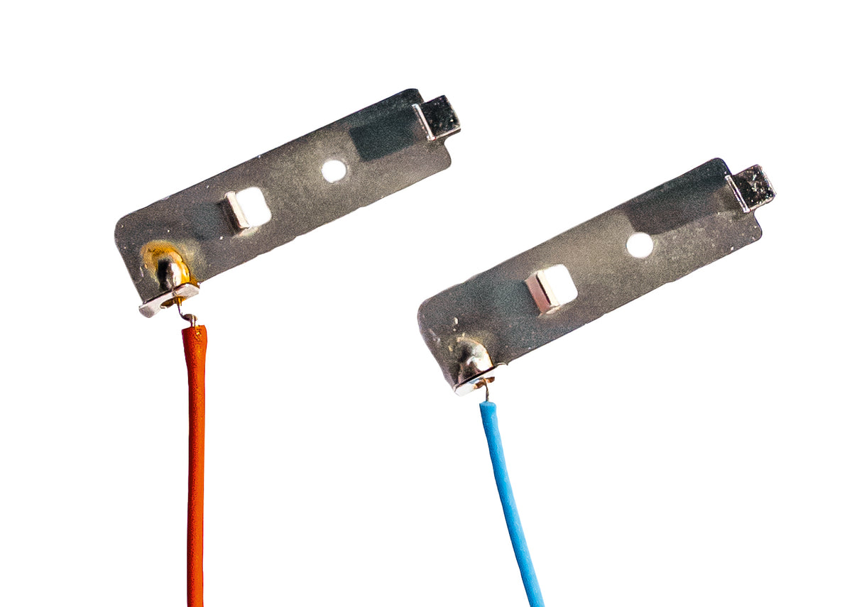 Trix 66554 N Track Single Conductor Feeder Clips (Set of 2)