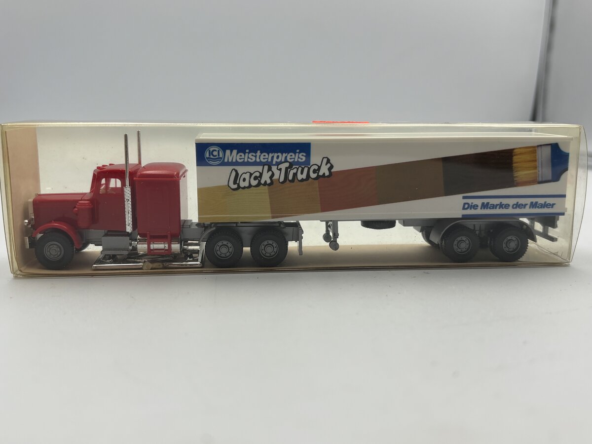 Wiking 30527 HO 40ft-Container Sattelzug Peterbilt