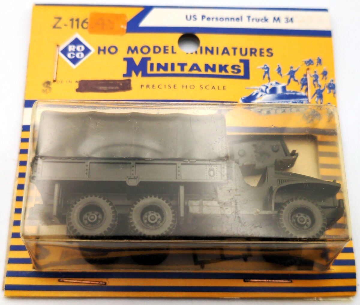 Roco 116 HO M34 US Personnel Truck