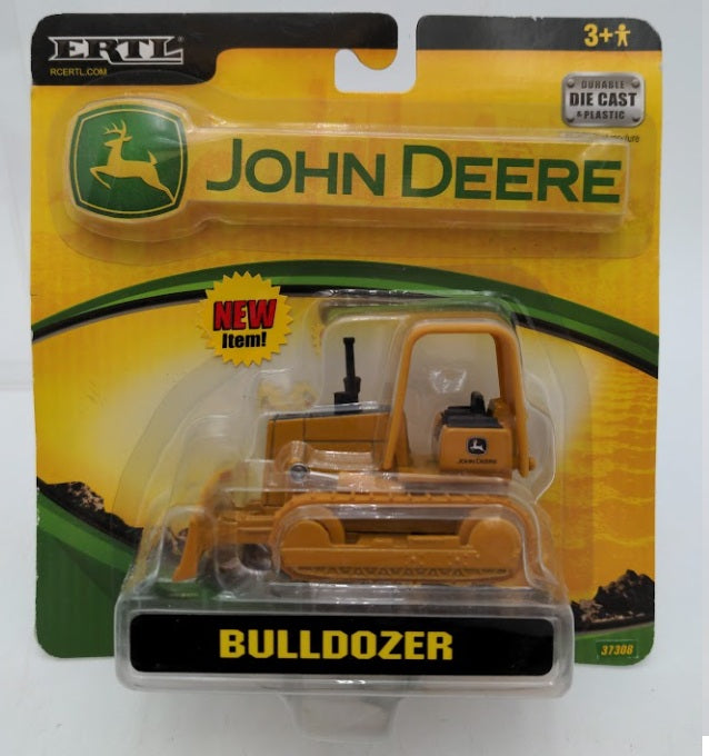 Ertl 37308 1:64 Scale Yellow John Deere Bulldozer Diecast & Plastic Model
