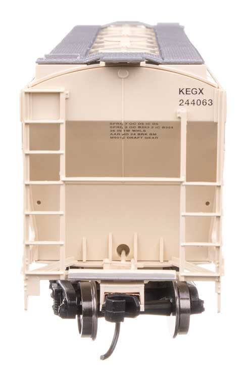Walthers 910-49314 HO KEGX 39' Trinity 3281 2-Bay Covered Hopper RTR #244063