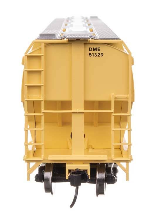 Walthers 910-7750 HO DME 60' NSC 5150 3-Bay Covered Hopper Ready to Run #51329