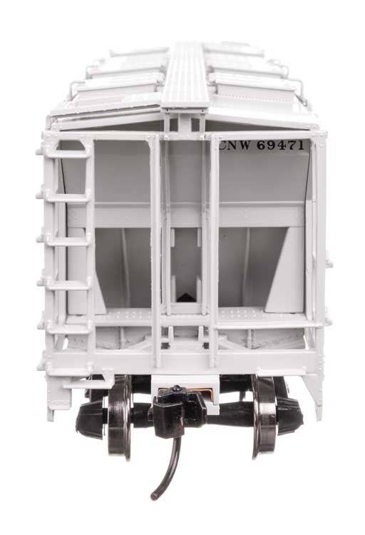 Walthers 910-49710 HO CNW ACF 1958 Cu Ft Covered Hopper Ready to Run #69471