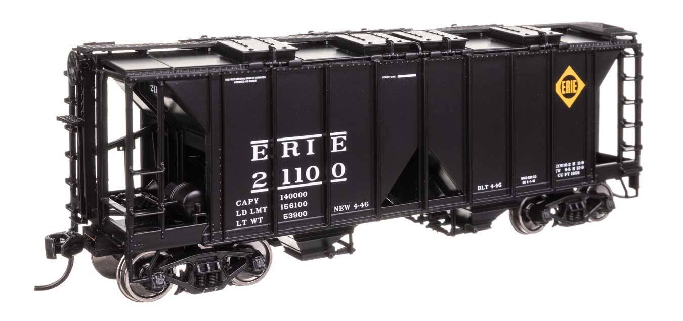 Walthers 910-49714 HO Erie ACF 1958 Cu Ft Covered Hopper Ready to Run #21100