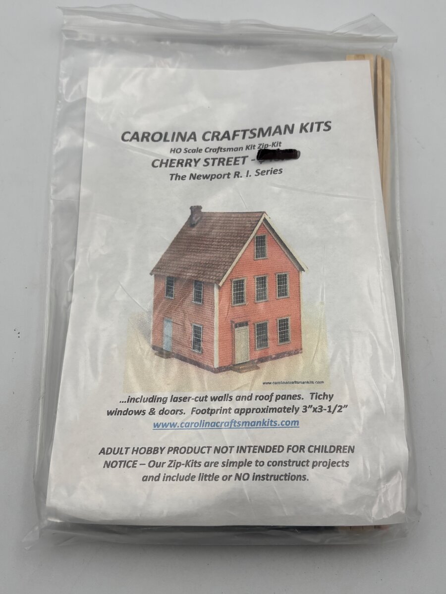 Carolina Craftsman HO Scale Cherry Street Build Kit