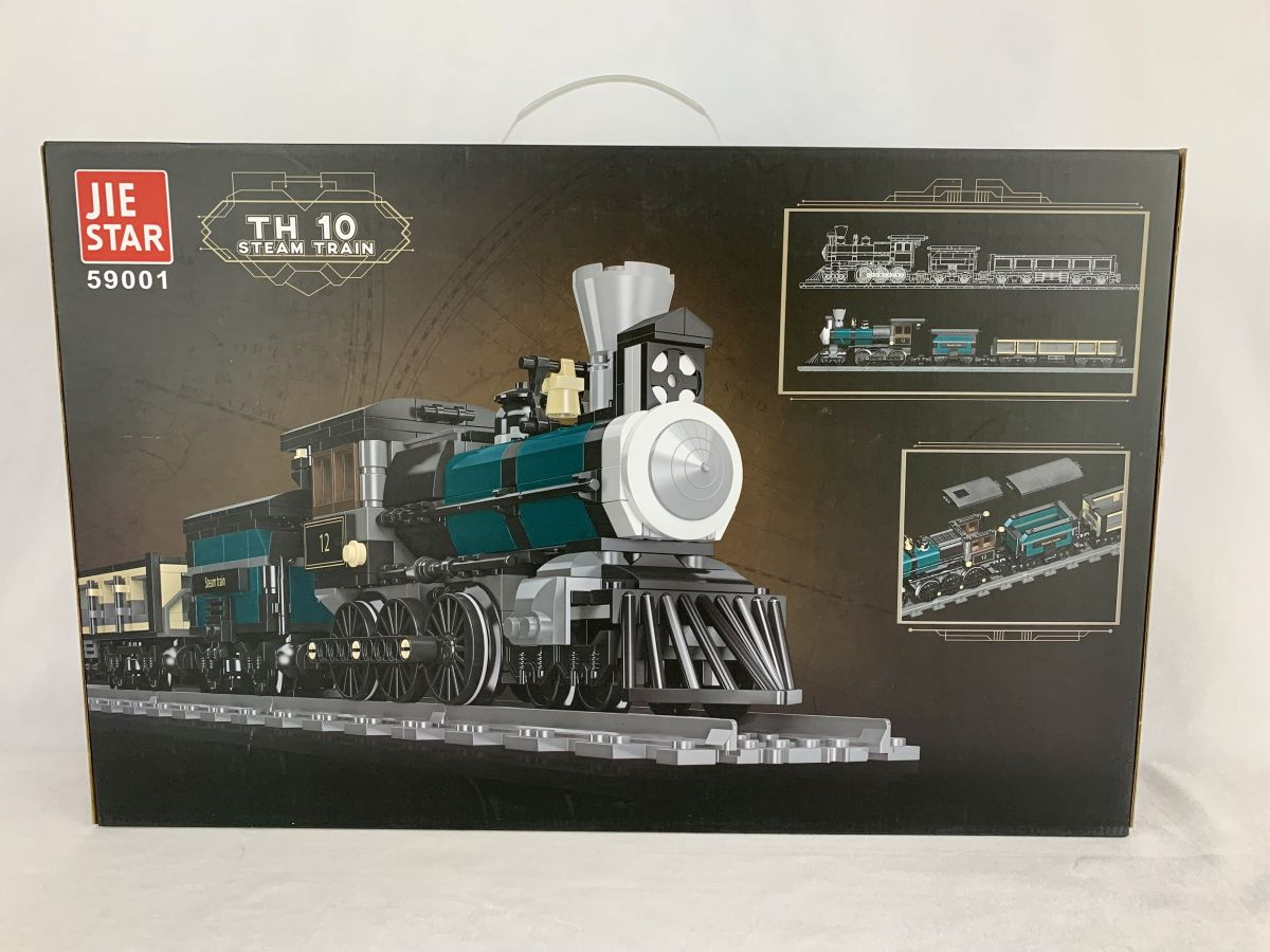 Jiestar 59001 4-6-0 Steam Locomotive Train Building Block Set