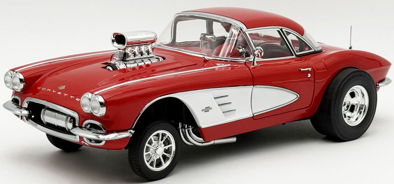 Acme A1800935 1:18 1961 Chevrolet Corvette Gasser Car Diecast Model