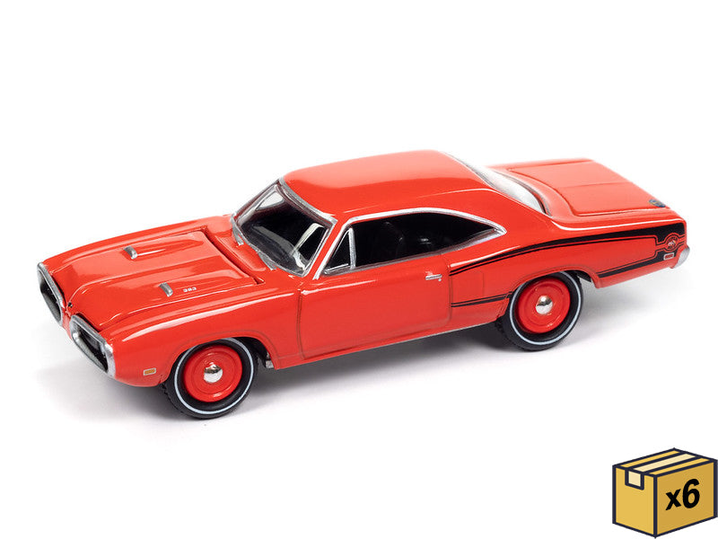 Johnny Lightning JLSP384-A-CASE 1:64 Hemi Orange Mr Norms 1970 Dodge Super Bee