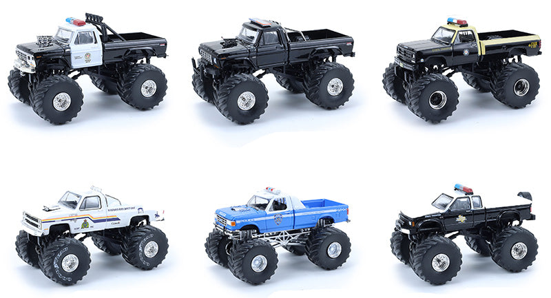 Greenlight Collectibles 49170-CASE 1:64 Dually Drivers Series 17 (Set of 6)