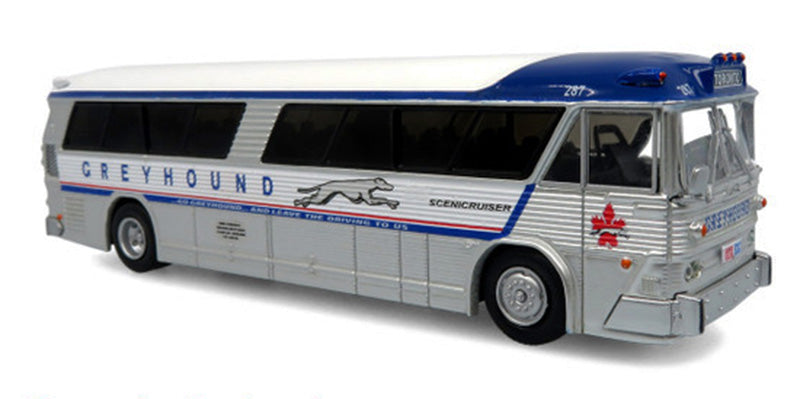 Iconic Replicas 87-0629 1:87 Greyhound Canada MCI MC-5A Coach Diecast Model