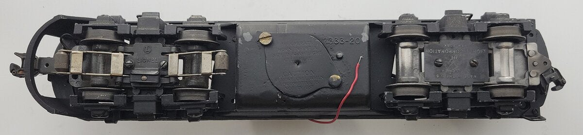 Lionel 2333-20 Black F3 Diesel Power Unit Frame with Trucks, Horn, and Relay