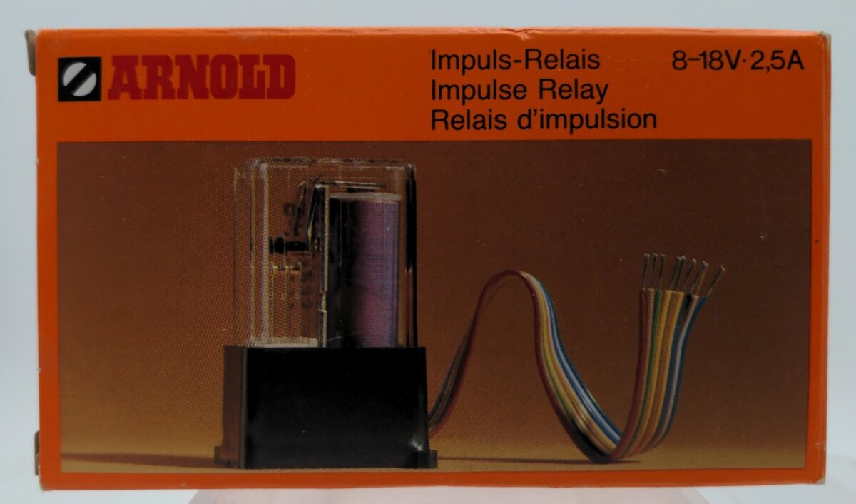 Arnold 7452 N Gauge Impulse Relay 8-18 V / 2,5 A