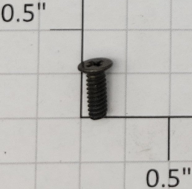 Lionel 691716K010 #4-40 x 5/16" Black Phillips Flat Head Hopper Screw