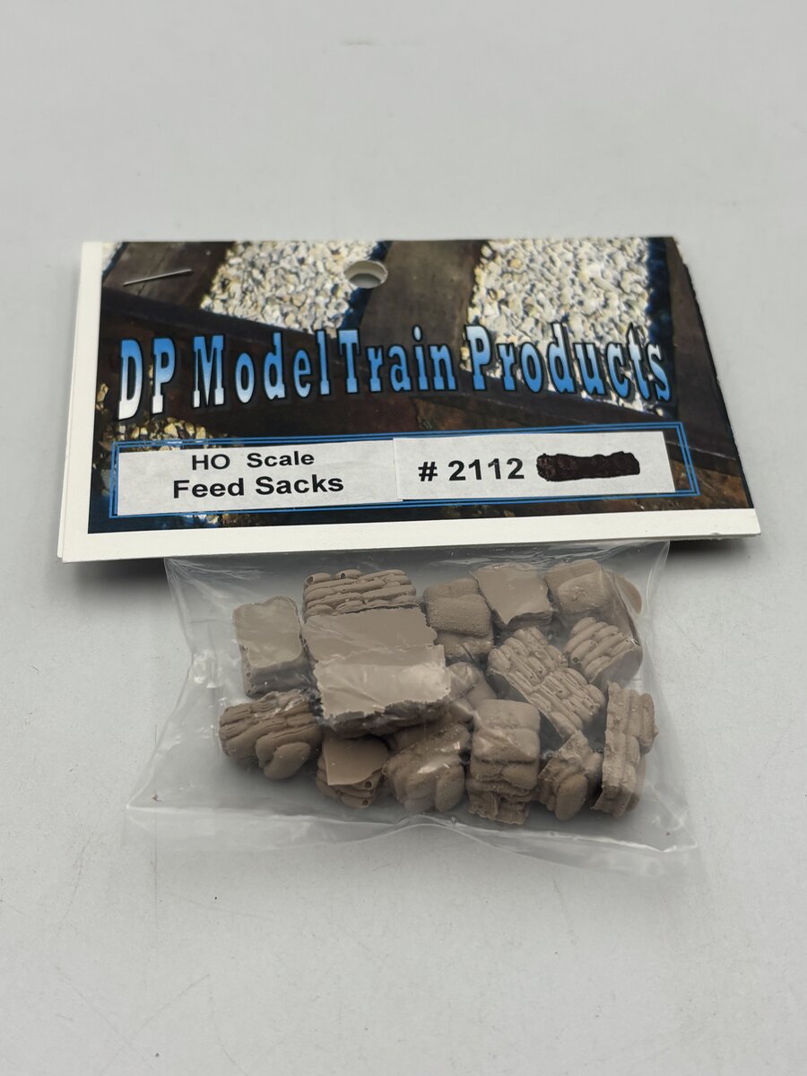 DP Model Train Products 2112 HO Scale Feed Sacks