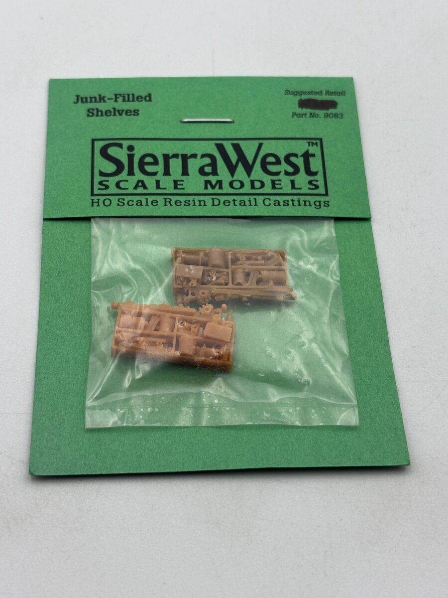 Sierra West 9083 HO Scale Junk-Filled Shelves