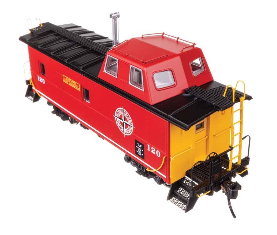 Walthers 920-103605 HO DT&I Wabash Streamlined Caboose Ready to Run #120
