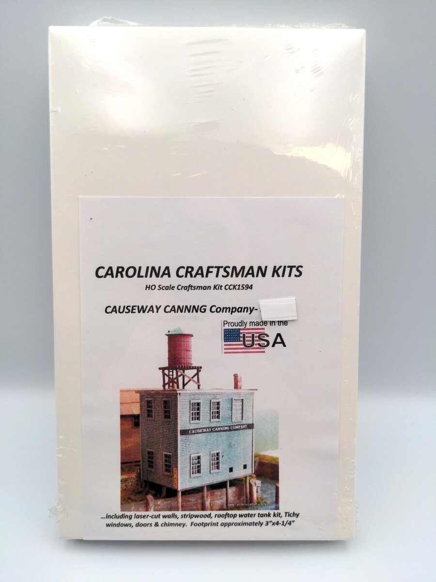 Carolina Craftsman CCK1594 HO Causeway Canning Company Building Kit