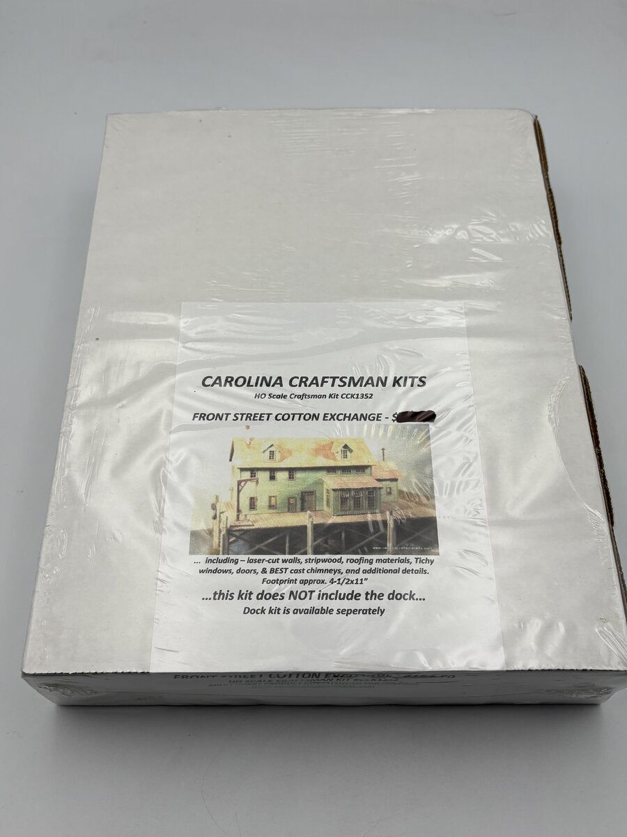 Carolina Craftsman CCK1352 HO Scale Front Street Cotton Exchange Build Kit