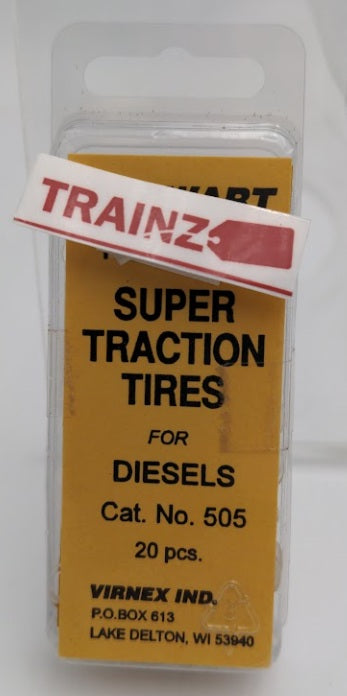 Stewart Hobbies 505 HO Gauge Diesel Super Traction Tires (Pack of 20)