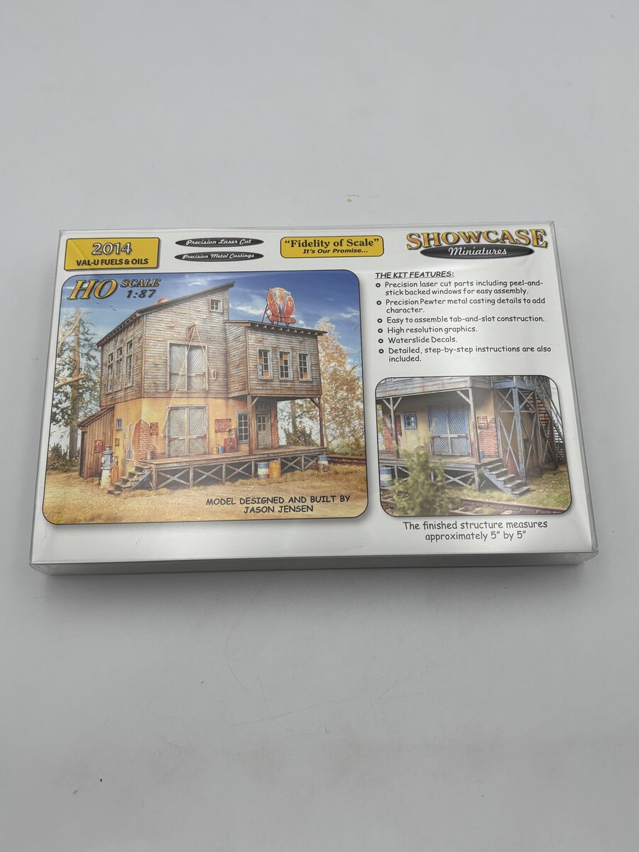 Showcase Miniatures 2014 HO Scale Val-U Fuels & Oils Build Kit