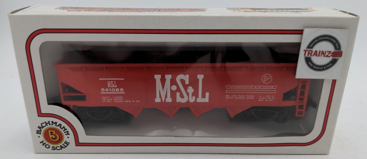 Bachmann # 541085 71500 HO Scale M & ST. L Open Hopper Road Number 541085