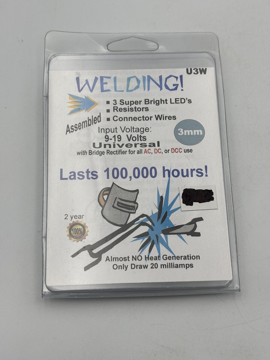 Evan Designs U3W 9-19V Flashing Welding LED Light Kit