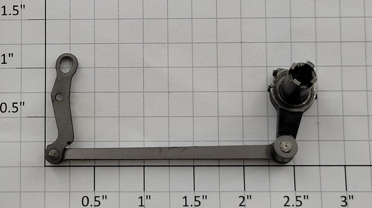 MTH ED-1510003 One Gauge Hudson 4-6-4 Satin RH Eccentric Rod Assembly