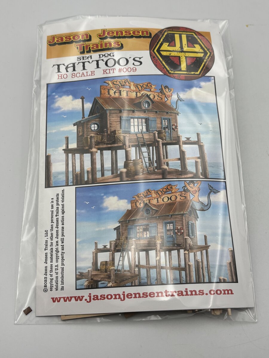 Jason Jensen Trains 009 HO Scale Sea Dogs Tattoo's Build Kit