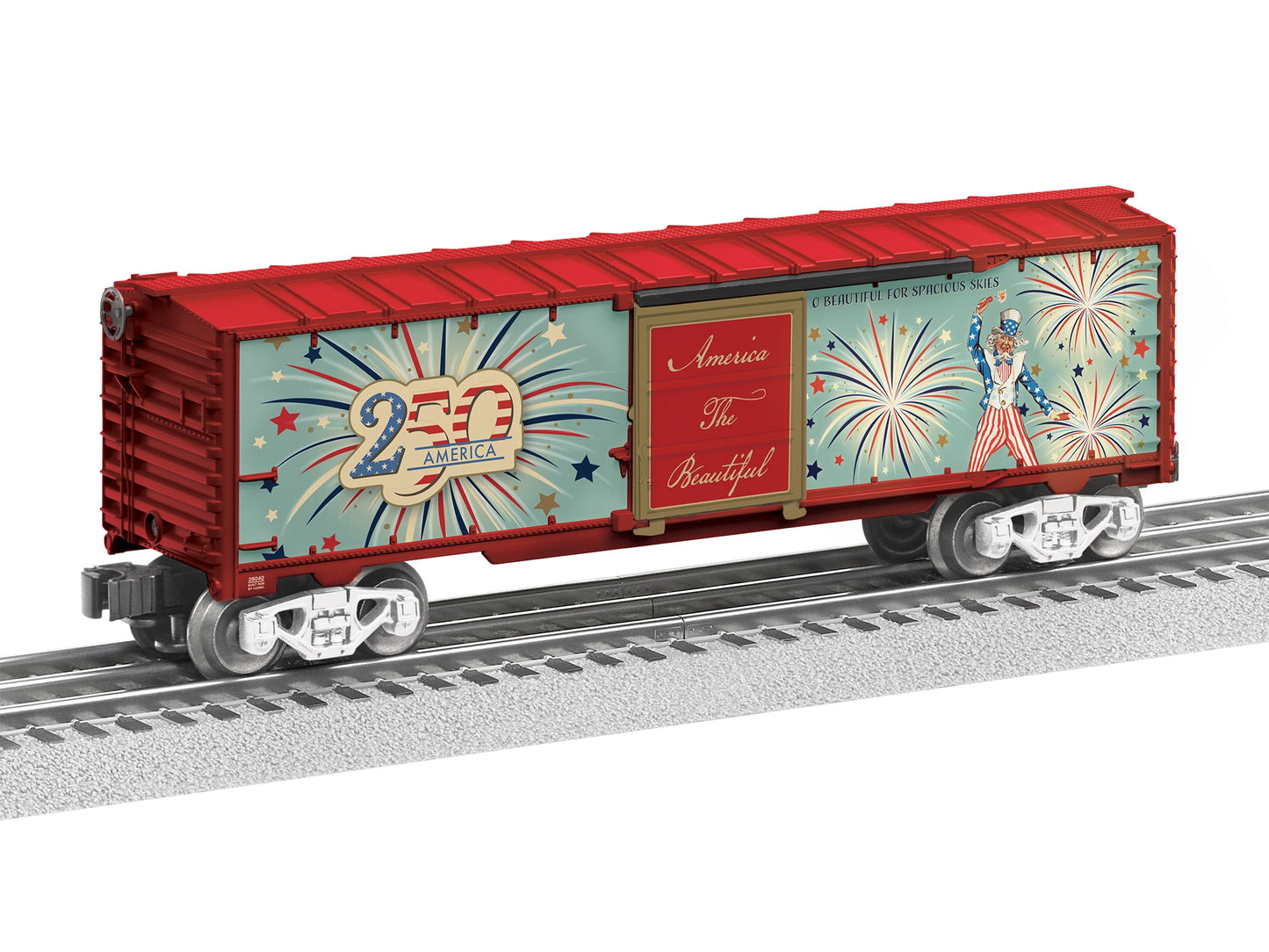 Lionel 2628040 O America's 250th Fireworks Boxcar