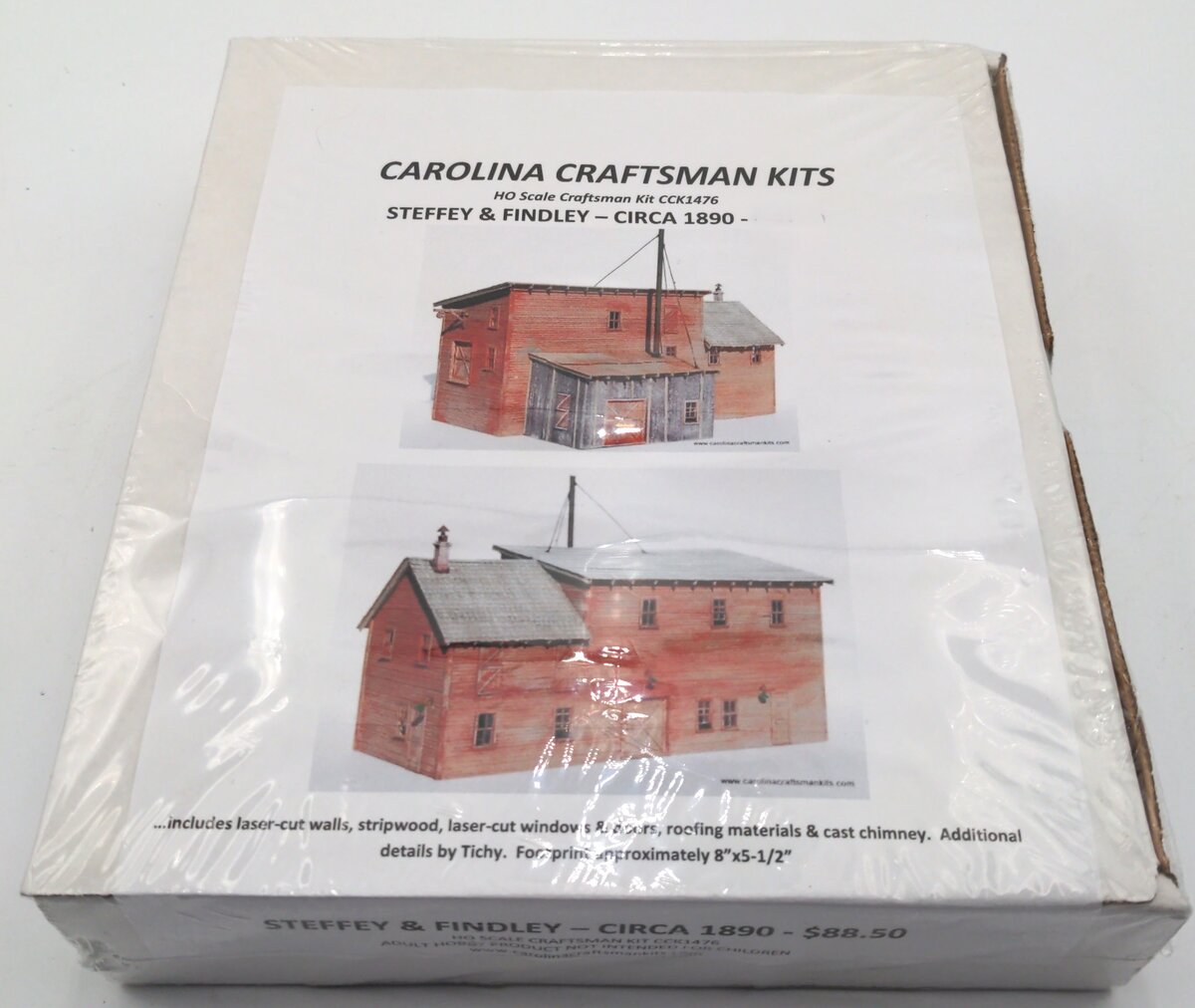 Carolina Craftsman CCK1476 HO Steffey & Findley Circa 1890