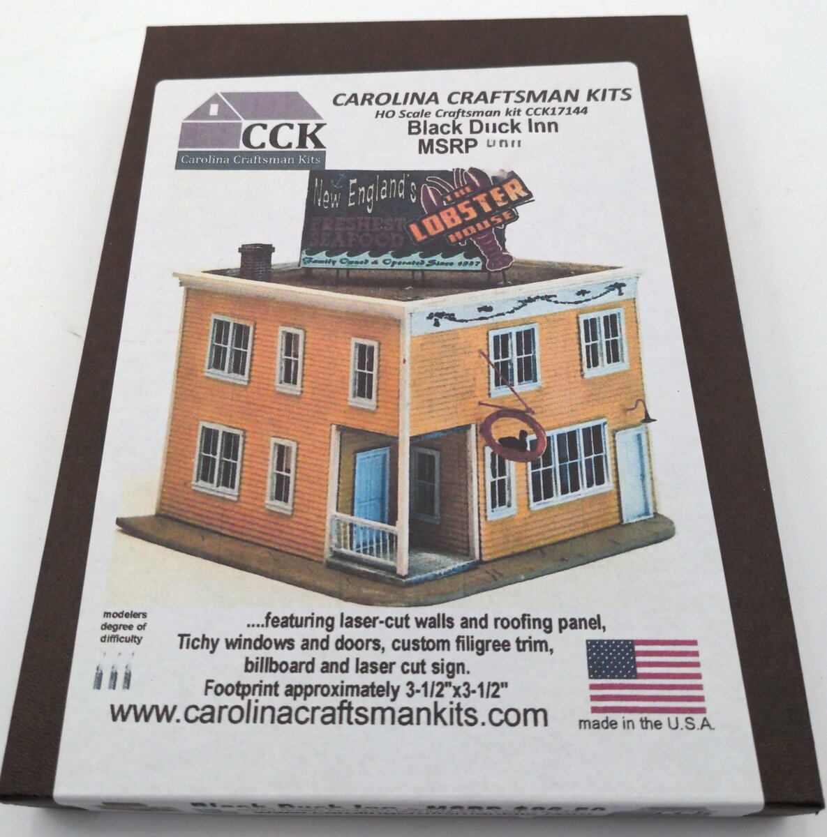 Carolina Craftsman CCK17144 HO Black Duck Inn Kit