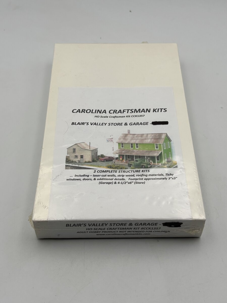 Carolina Craftsman CCK1357 HO Scale Blair's Valley Store & Garage Build Kit