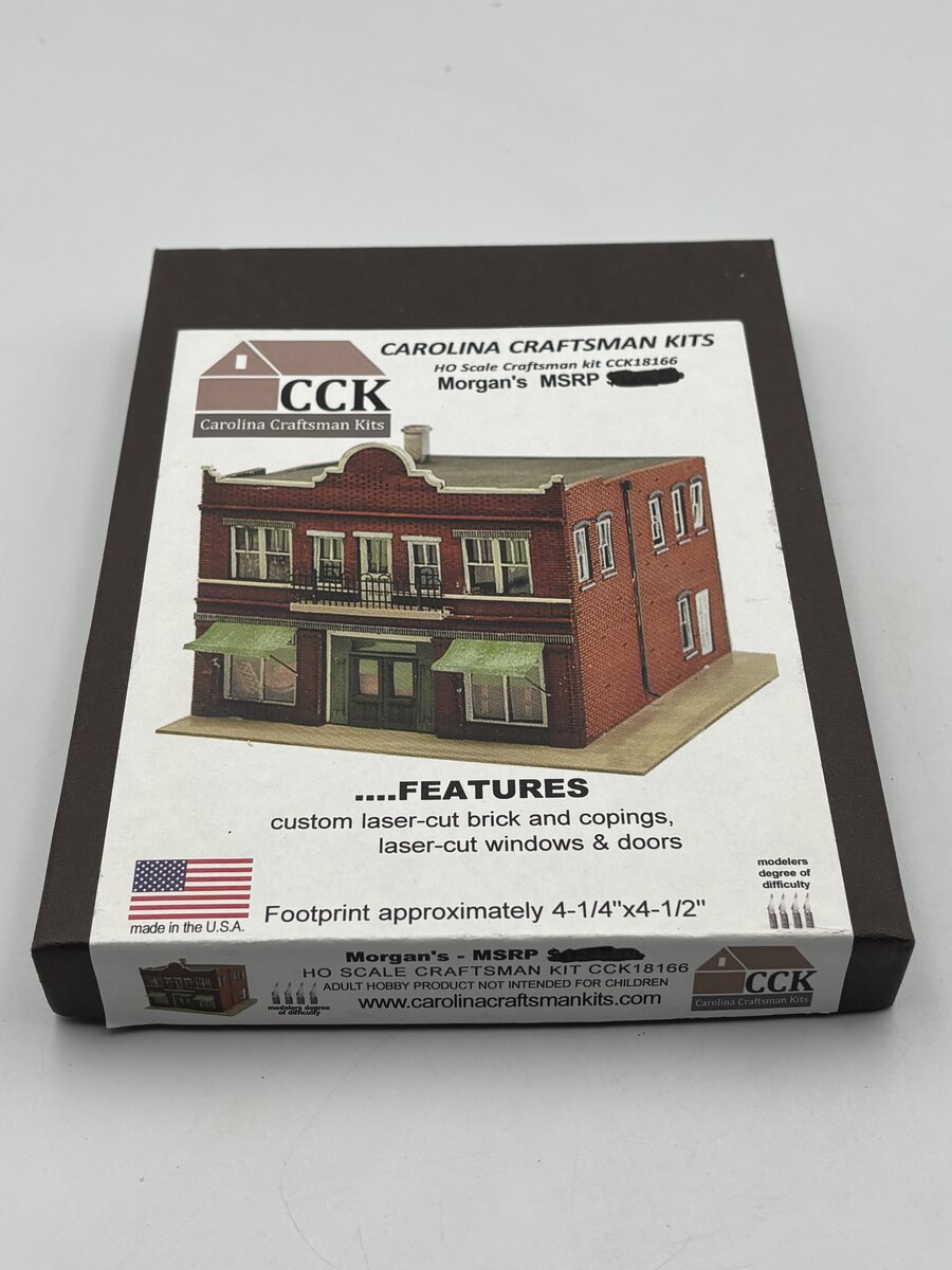 Carolina Craftsman CCK18166 HO Scale Morgan's Building Kit