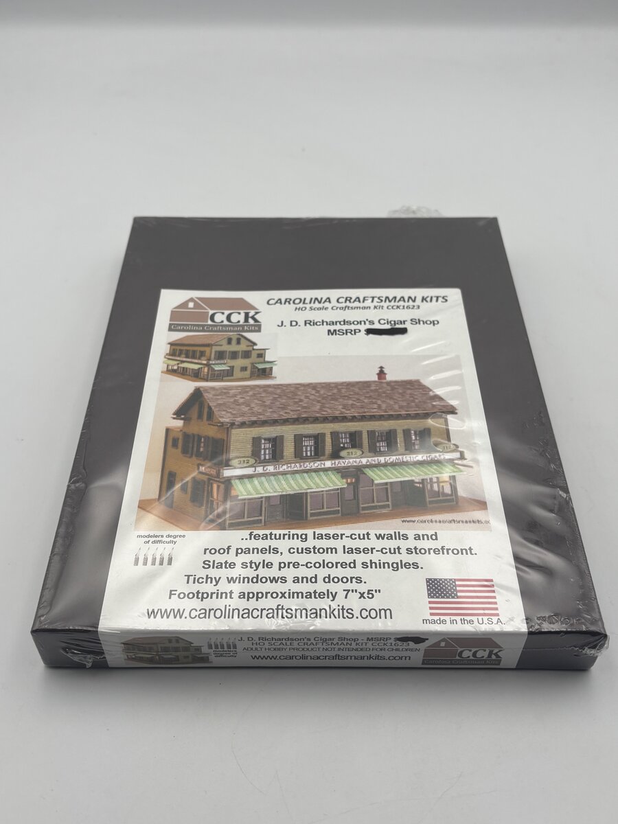 Carolina Craftsman CCK1623 J.D. Richardson's Cigar Shop Build Kit