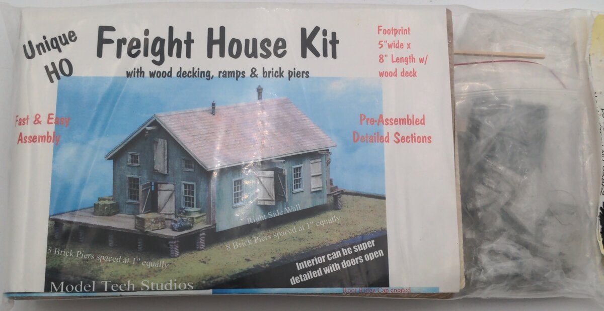 Model Tech Studios 5-0041 HO Freight House Building Kit