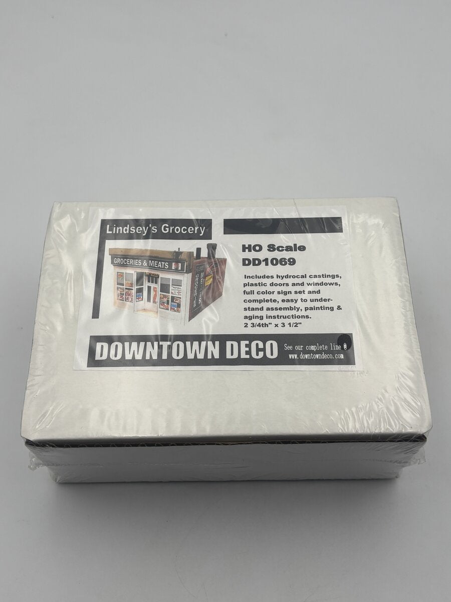 Downtown Deco DD1069 HO Lindsey's Grocery Build Kit