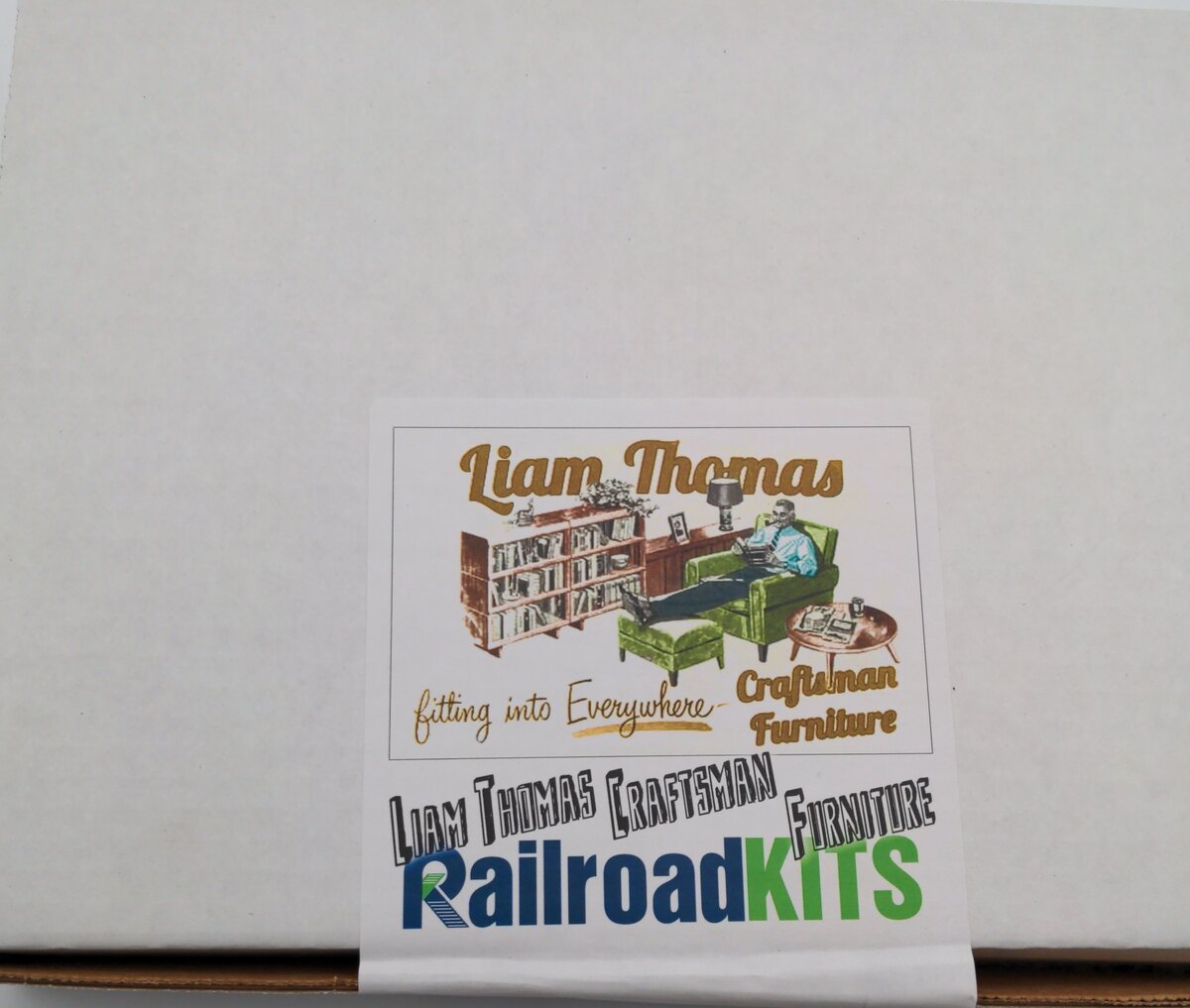 Railroad Kits 02-2013 HO Liam Thomas Craftsman Furniture Kit