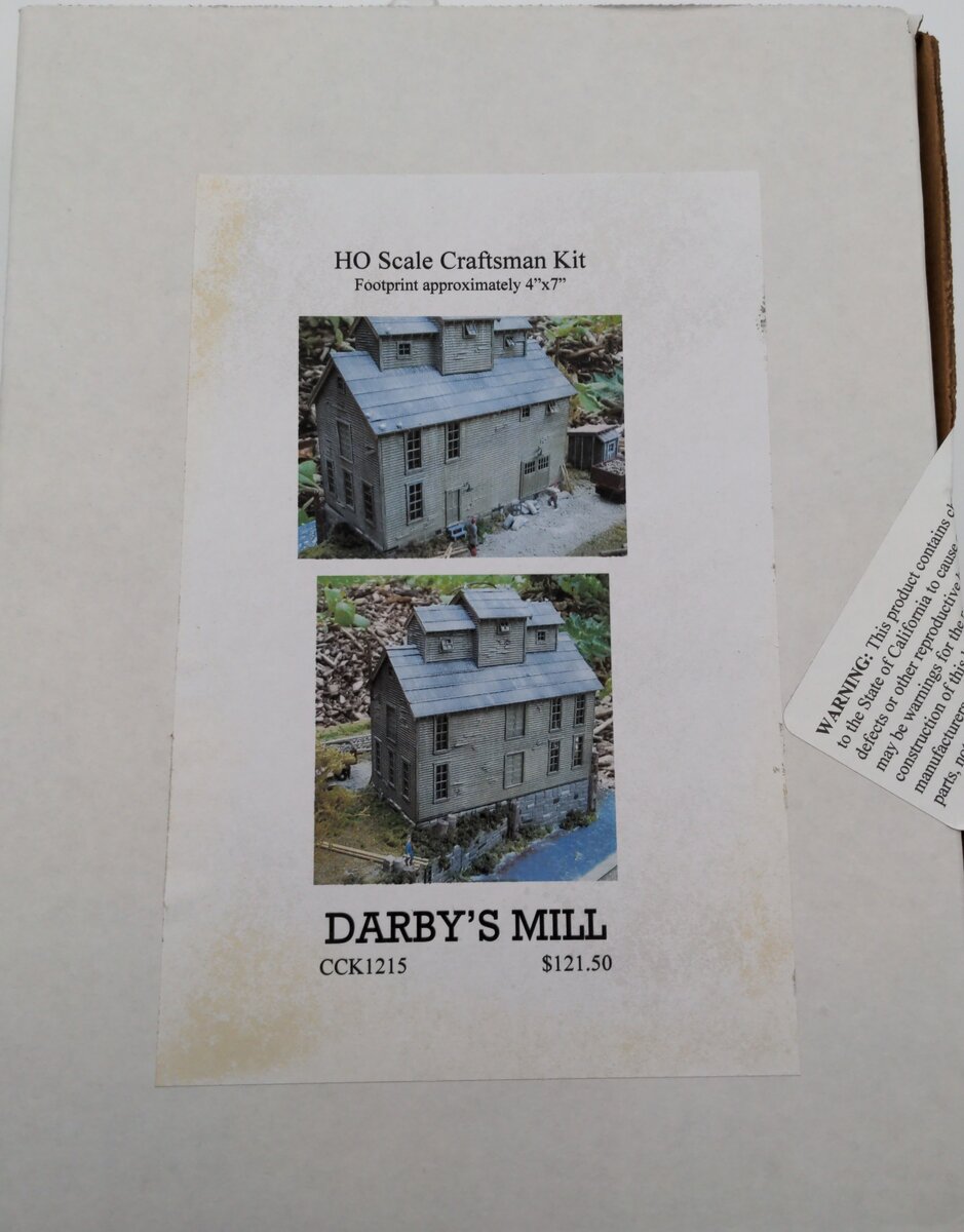 Carolina Craftsman CCK1215 HO Darby's Mill Building Kit