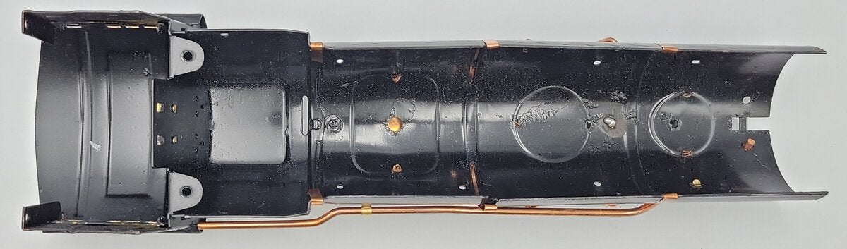 Lionel 385E-37 Repainted Locomotive Boiler and Cab with Some Copper Trim