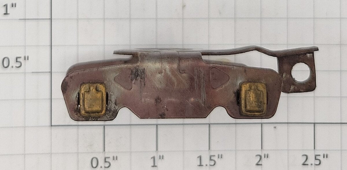 American Flyer XA12A057-B Tin Metal Link Coupler Freight Car Truck Frame