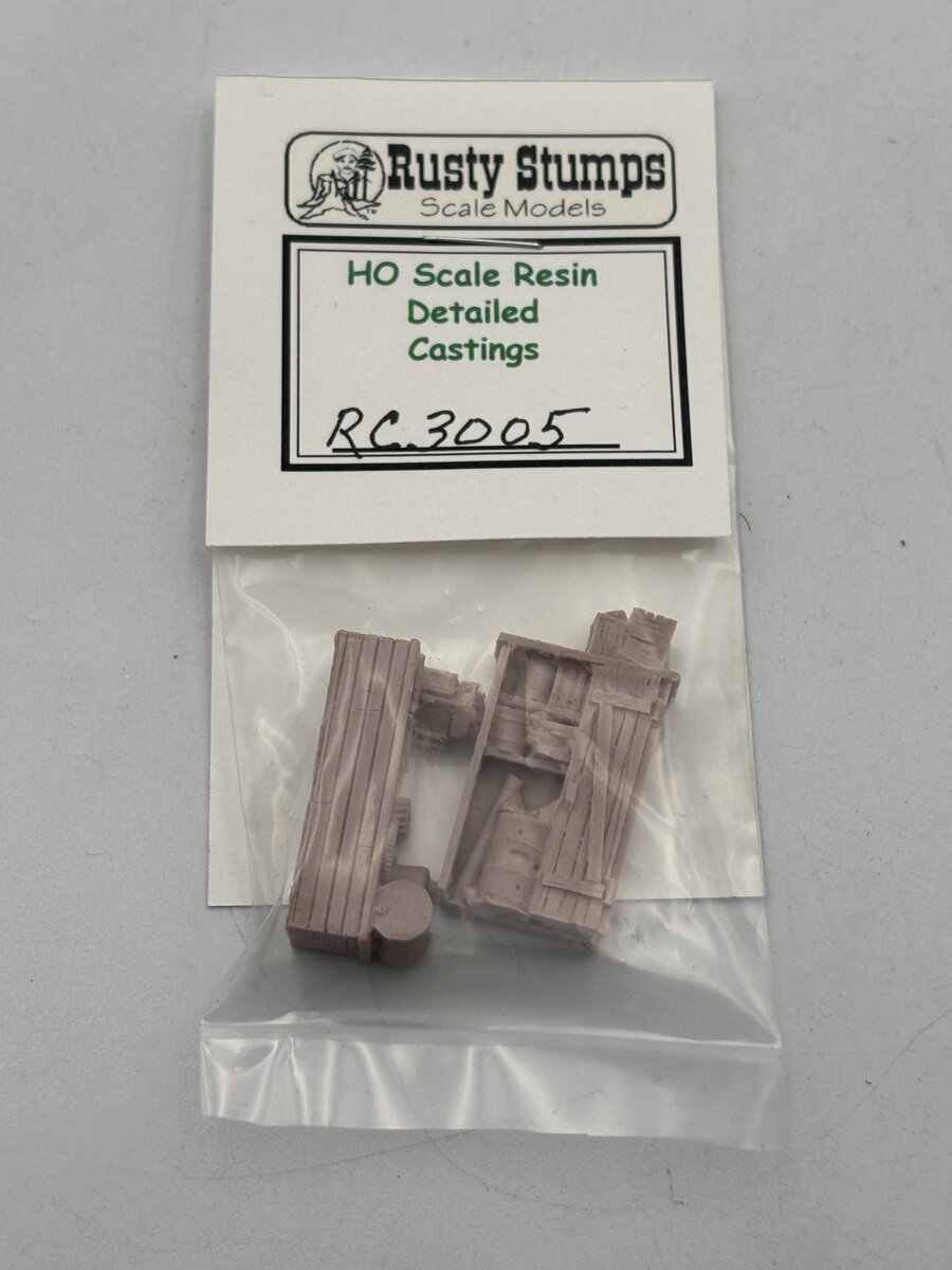 Rusty Stumps RC3005 HO Workbench and Shelf Resin Detailed Casting